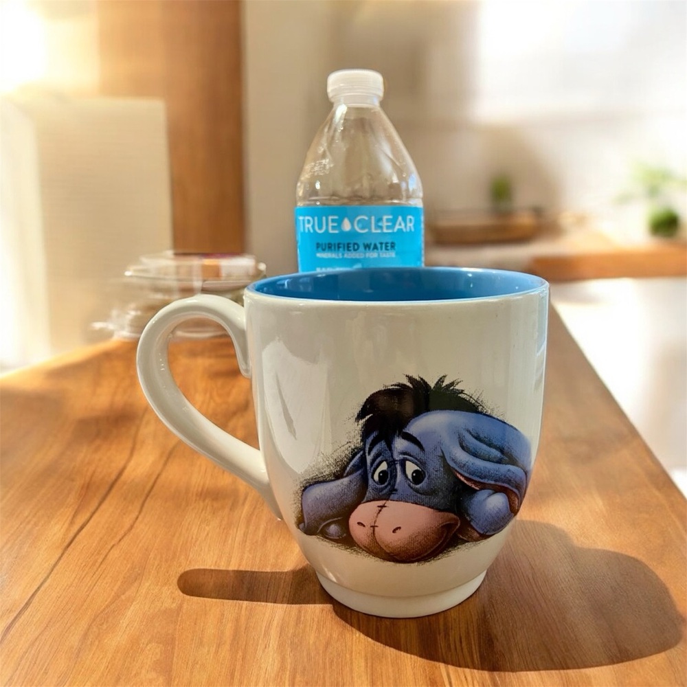Disney Coffee Mug with Eeyore on Front and Back - Picture 3 of 4